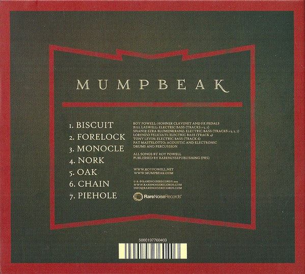 Mumpbeak : Mumpbeak (CD, Album)