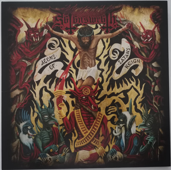 Satan's Wrath : Aeons Of Satan's Reign (LP, Album, Ltd)