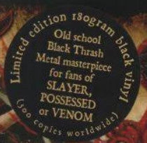 Satan's Wrath : Aeons Of Satan's Reign (LP, Album, Ltd)