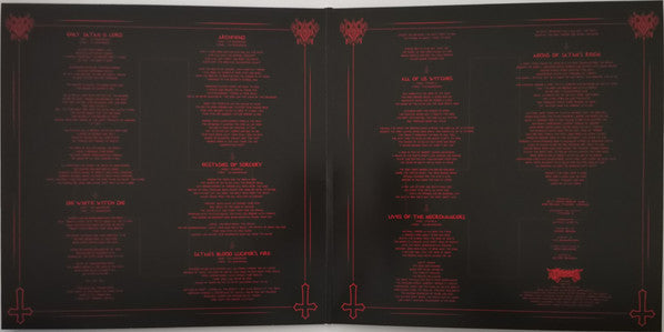 Satan's Wrath : Aeons Of Satan's Reign (LP, Album, Ltd)