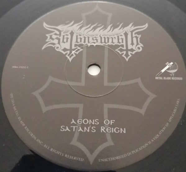 Satan's Wrath : Aeons Of Satan's Reign (LP, Album, Ltd)