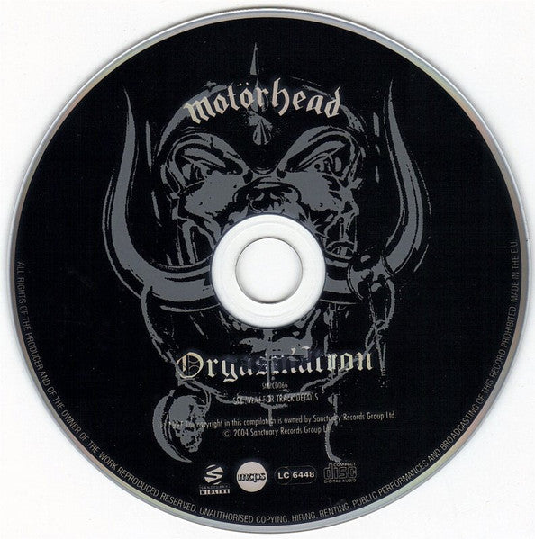 Motörhead : Orgasmatron (CD, Album, RE, RM)