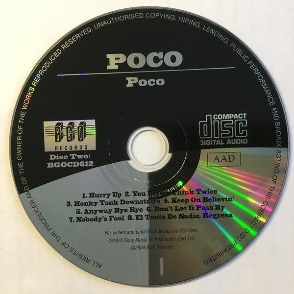 Poco (3) : Pickin' Up The Pieces / Poco (2xCD, Album, Comp, RE)