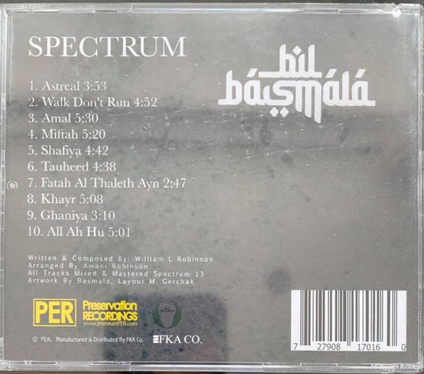 Bil Basmala : Spectrum (CD)
