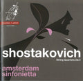 Dmitri Shostakovich, Amsterdam Sinfonietta : String Quartets 2 & 4 (SACD, Hybrid, Multichannel, Album)