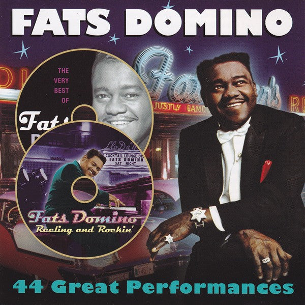 Fats Domino : 44 Great Performances (2xCD, Comp)