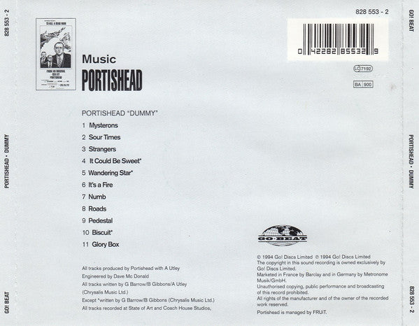 Portishead : Dummy (CD, Album, RP, Uni)