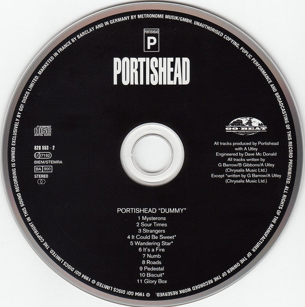 Portishead : Dummy (CD, Album, RP, Uni)