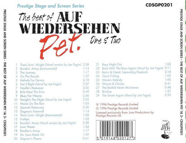David Mackay : The Best Of Auf Wiedersehen Pet One & Two (CD, Album)