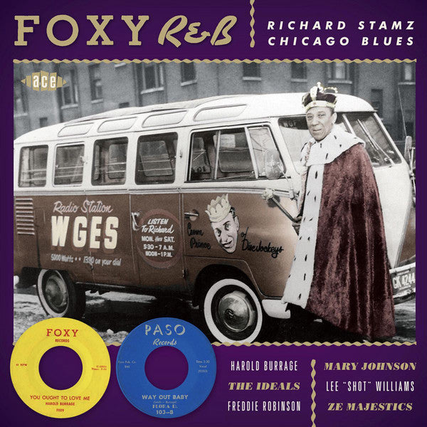 Various : Foxy R&B Richard Stamz Chicago Blues (CD, Comp, RM)