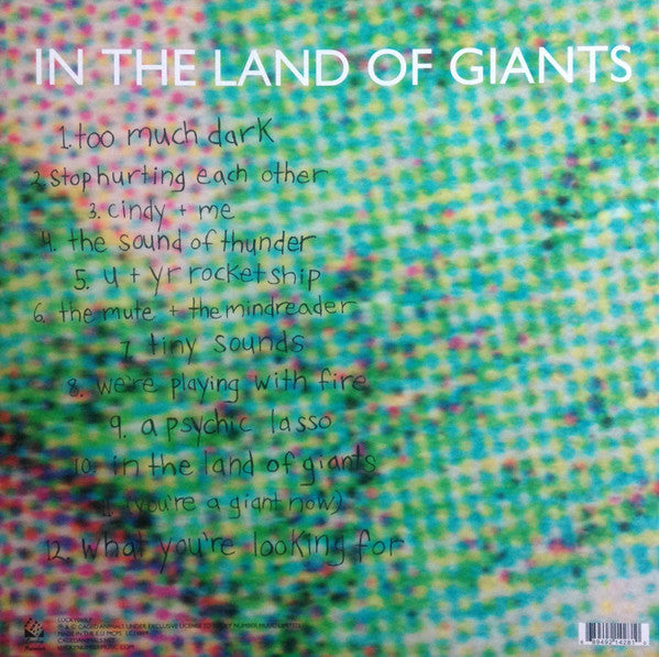 Caged Animals : In The Land Of The Giants (LP, Album, Ltd + CD, Album)