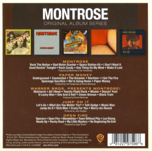 Montrose (2) : Original Album Series (Box, Comp + 5xCD, Album, RE)