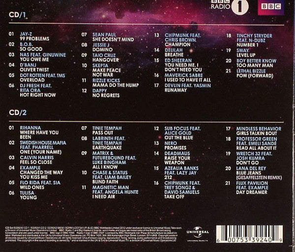Various : BBC Radio 1 Big Weekend Hackney (2xCD, Comp)