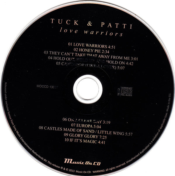 Tuck & Patti : Love Warriors (CD, Album, RE)