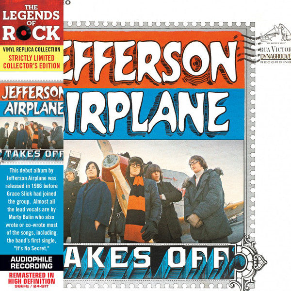 Jefferson Airplane : Jefferson Airplane Takes Off (CD, Album, Ltd, RE, RM)