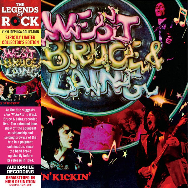 West, Bruce & Laing : Live 'N' Kickin' (CD, Album, Ltd, RE, RM)
