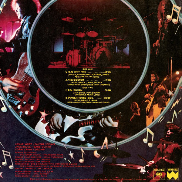 West, Bruce & Laing : Live 'N' Kickin' (CD, Album, Ltd, RE, RM)