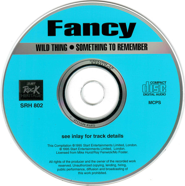 Fancy (3) : Something To Remember & Wild Thing  (CD, Album, Comp)