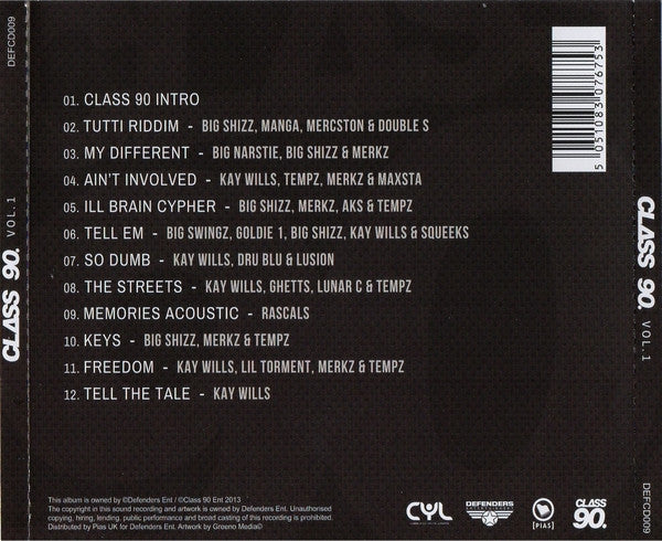 Lil' Rascals : Class 90. Volume 1 (CD, EP)