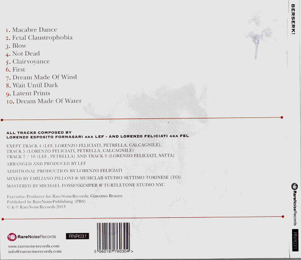 Berserk! : Berserk! (CD, Album)