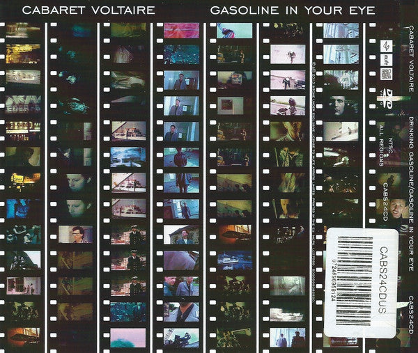 Cabaret Voltaire : Drinking Gasoline / Gasoline In Your Eye (CD, RE, RM + DVD-V, RE, NTSC + Comp)