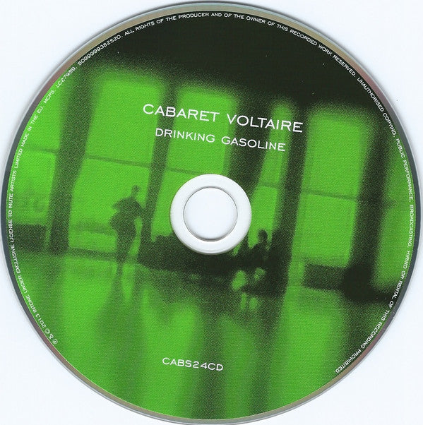Cabaret Voltaire : Drinking Gasoline / Gasoline In Your Eye (CD, RE, RM + DVD-V, RE, NTSC + Comp)
