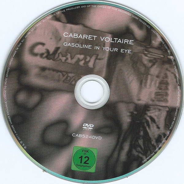 Cabaret Voltaire : Drinking Gasoline / Gasoline In Your Eye (CD, RE, RM + DVD-V, RE, NTSC + Comp)