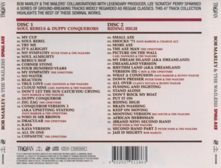 Bob Marley & The Wailers : Small Axe (The UK Upsetter Recordings 1970 To 1972) (2xCD, Comp)