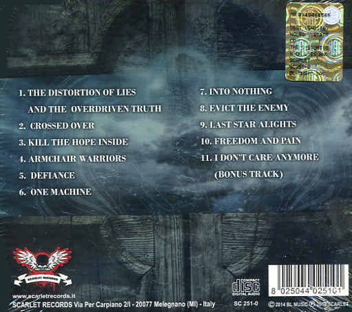 One Machine : The Distortion Of Lies And The Overdriven Truth (CD, Album)