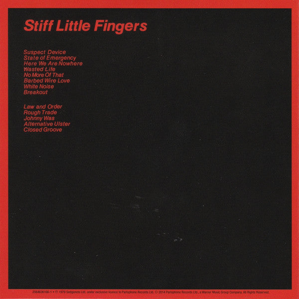 Stiff Little Fingers : Original Album Series (CD, Album, RE + CD, Album, RE + CD, Album, RE + CD)
