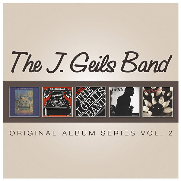 The J. Geils Band : Original Album Series Vol. 2 (CD, Album, RE + CD, Album, RE + CD, Album, RE + CD)