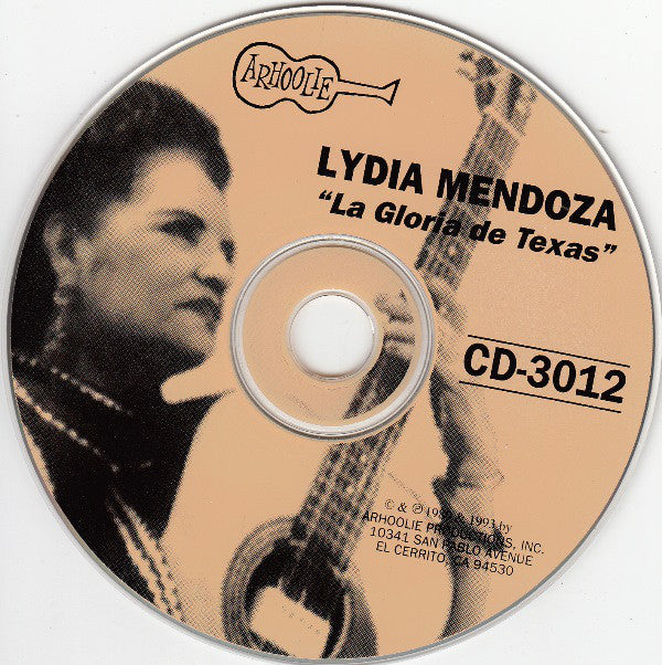 Lydia Mendoza : La Gloria De Texas (CD, Album, RE)