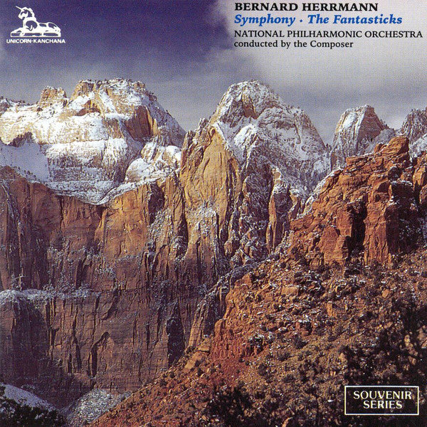 Bernard Herrmann - National Philharmonic Orchestra, Bernard Herrmann : Symphony • The Fantasticks (CD, Album, RE, RM)