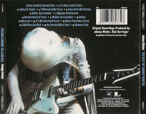 Johnny Winter : The Best Of Johnny Winter (CD, Comp)