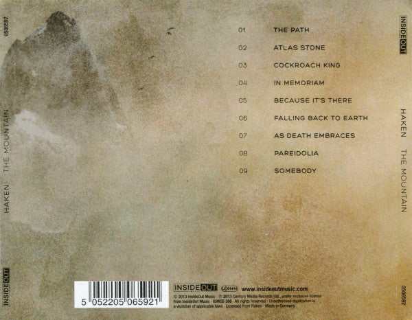 Haken (2) : The Mountain (CD, Album)