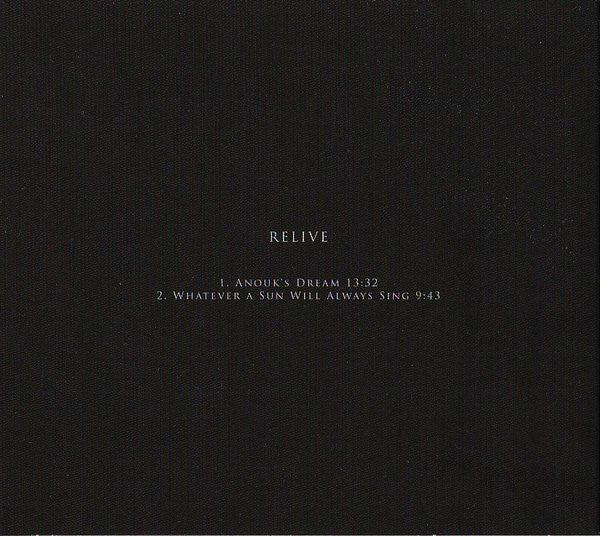 Carlos Cipa & Sophia Jani : Relive (CD, EP)