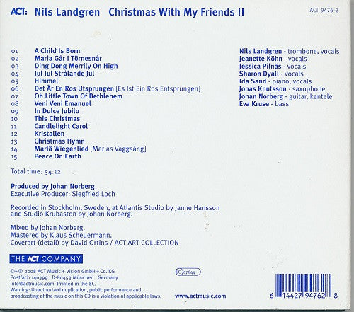 Nils Landgren : Christmas With My Friends II (CD)