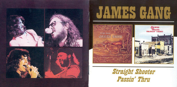 James Gang : Straight Shooter / Passin' Thru (CD, Comp)