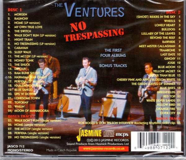 The Ventures : No Trespassing (2xCD, Comp, Mono)