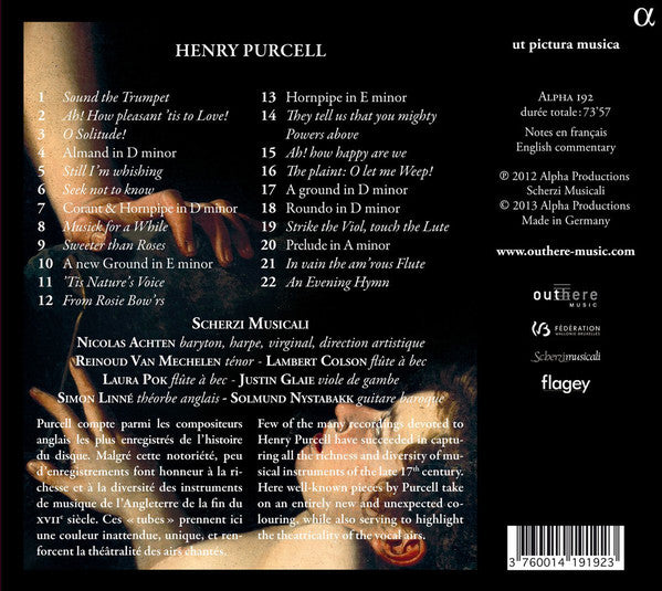 Henry Purcell - Scherzi Musicali, Nicolas Achten, Reinoud Van Mechelen : How Pleasant 'Tis To Love! (CD, Album)