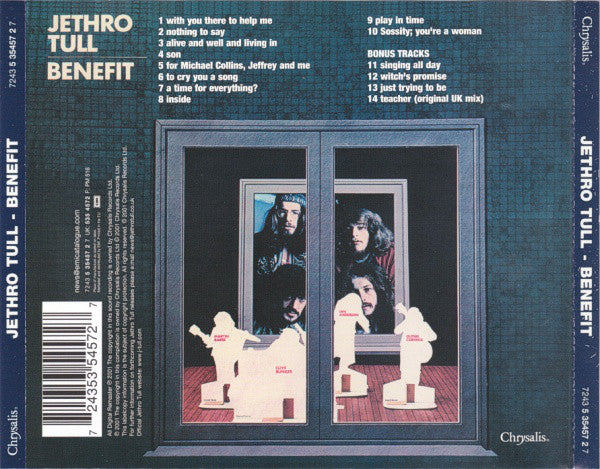 Jethro Tull : Benefit (CD, Album, RE, RM)