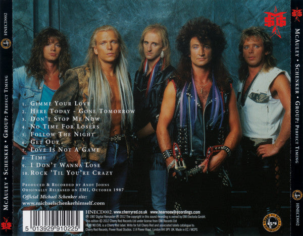 McAuley Schenker Group : Perfect Timing (CD, Album, RE, RM)