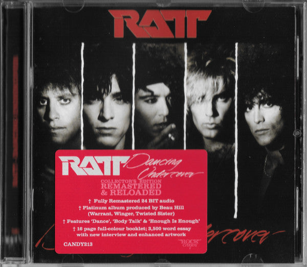 Ratt : Dancing Undercover (CD, Album, RE, RM)