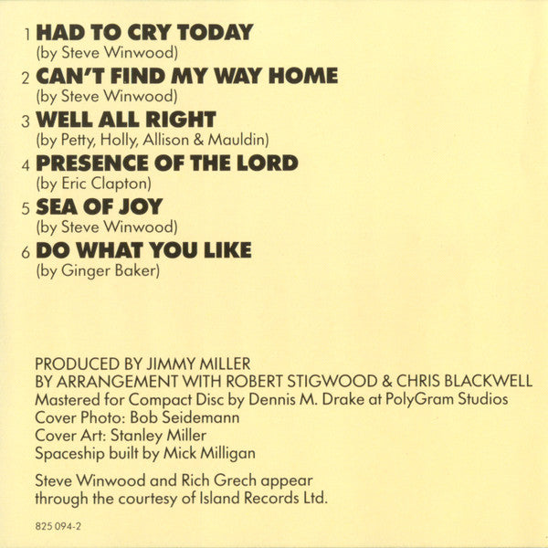 Blind Faith (2) : Blind Faith (CD, Album, RE, EDC)