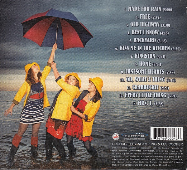 The Good Lovelies : Let The Rain Fall (CD, Album)
