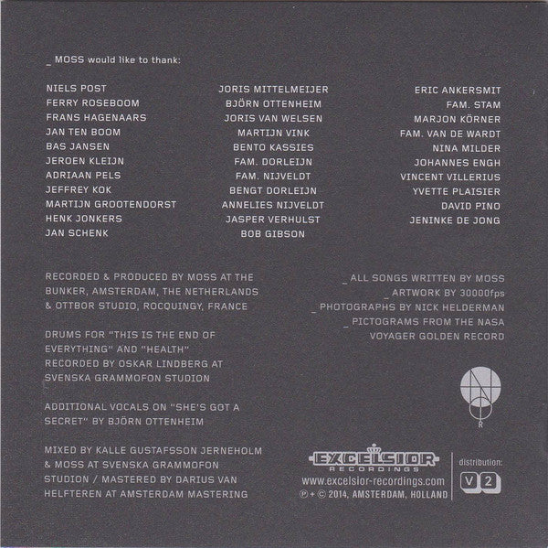 Moss (7) : We Both Know The Rest Is Noise (CD, Album)