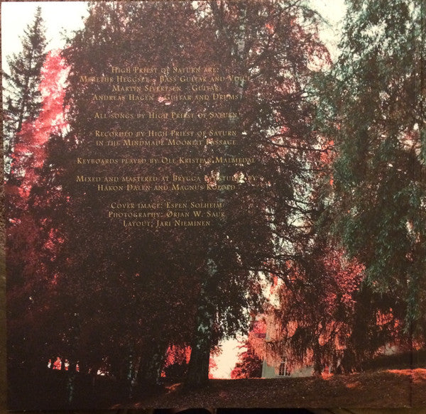 High Priest Of Saturn : High Priest Of Saturn (LP, Album, Ltd, RP)