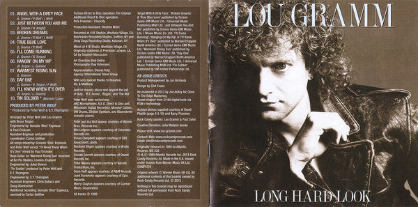 Lou Gramm : Long Hard Look (CD, Album, RE, RM)