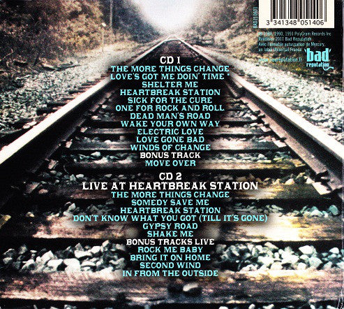 Cinderella (3) : Heartbreak Station (2xCD, Album, RE, RM, Dig)