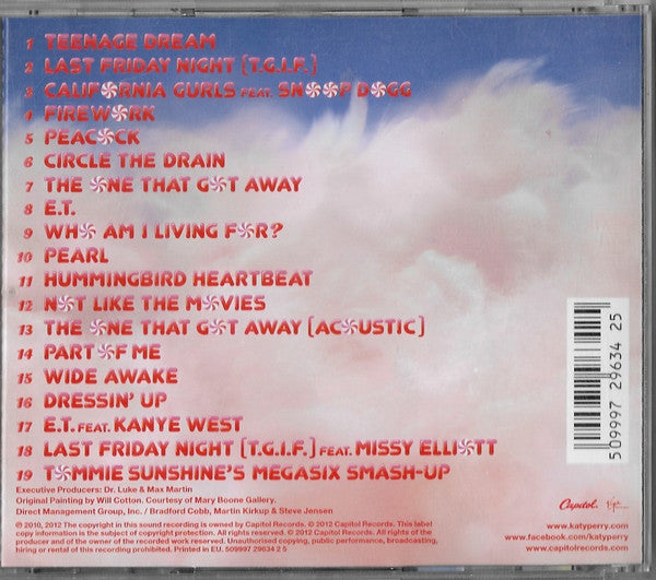 Katy Perry : Teenage Dream - The Complete Confection (CD, Album, RE, S/Edition)